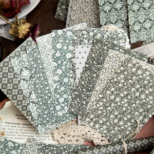 Floral Scrapbook Paper Slow Joy 80pcs junk journal creative journal ditsy flowers paper art