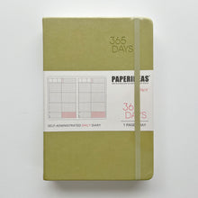 Load image into Gallery viewer, [SECONDS] Paperideas 365 Days Planner A5 | Matcha Green