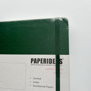 [SECONDS] Paperideas A5 Dotted Notebook | Pine Green