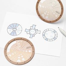 Load image into Gallery viewer, Kokuyo Creative Rotation Ruler stationery accessory