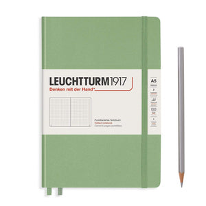 Leuchtturm1917 Dotted Notebook Medium A5 Bullet Journal sage green