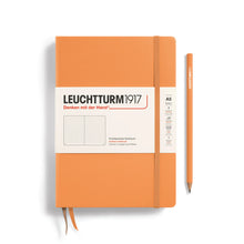 Load image into Gallery viewer, Leuchtturm1917 New Colours Recombine your thoughts Dotted Notebook Medium A5 Bullet Journal Apricot