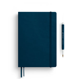 Leuchtturm1917 New Colours Thinking Ahead Dotted Notebook Medium A5 Bullet Journal deep sea