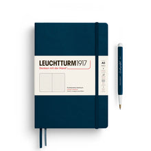 Load image into Gallery viewer, Leuchtturm1917 New Colours Thinking Ahead Dotted Notebook Medium A5 Bullet Journal deep sea