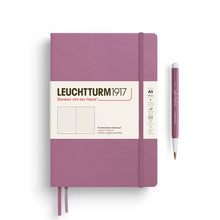 Load image into Gallery viewer, Leuchtturm1917 New Colours Thinking Ahead Dotted Notebook Medium A5 Bullet Journal Dusty Rose