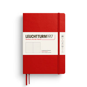 Leuchtturm1917 Grow Your Mind - NEW 2026 Dotted Notebook Medium A5 bullet journal 2026 cherry red dark red
