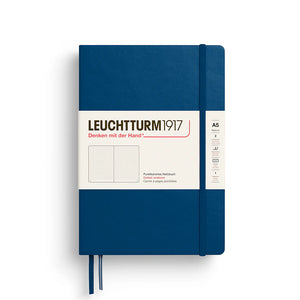 Leuchtturm1917 Grow Your Mind - NEW 2026 Dotted Notebook Medium A5 bullet journal 2026 indigo blue