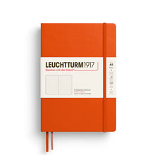 Load image into Gallery viewer, Leuchtturm1917 Grow Your Mind - NEW 2026 Dotted Notebook Medium A5 bullet journal 2026 pumpkin orange
