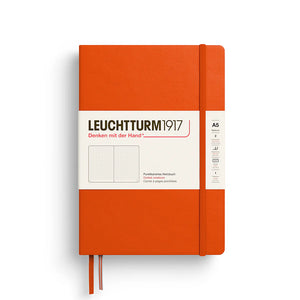 Leuchtturm1917 Grow Your Mind - NEW 2026 Dotted Notebook Medium A5 bullet journal 2026 pumpkin orange