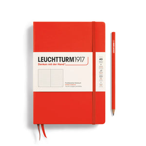 Leuchtturm1917 New Colours Recombine your thoughts Dotted Notebook Medium A5 Bullet Journal Lobster