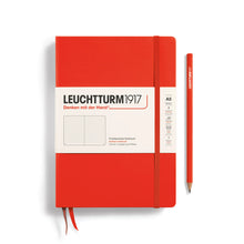 Load image into Gallery viewer, Leuchtturm1917 Dotted Notebook Medium A5 Bullet Journal lobster red