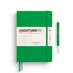 Leuchtturm1917 New Colours Thinking Ahead Dotted Notebook Medium A5 Bullet Journal spring leaf