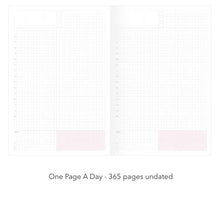 Load image into Gallery viewer, Paperideas 365 Days Planner Hobonichi Techo A5 Hard Cover Notebook bullet journal