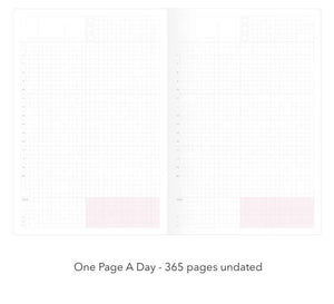[SECONDS] Paperideas 365 Days Planner A5 | Ocean
