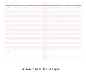 Paperideas 365 Days Planner Hobonichi Techo A5 Hard Cover Notebook bullet journal