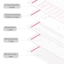 Load image into Gallery viewer, Paperideas 365 Days Planner Hobonichi Techo A5 Hard Cover Notebook bullet journal