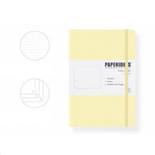 Load image into Gallery viewer, PAPERIDEAS Bullet Journal A5 Dotted Notebook Numbered Pages buttermilk yellow
