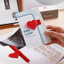 Load image into Gallery viewer, Paperideas Pen Loop multiple colours heart shape