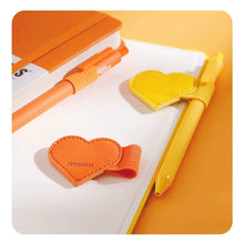 Load image into Gallery viewer, Paperideas Pen Loop multiple colours heart shape
