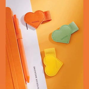 Paperideas Pen Loop multiple colours heart shape