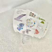 Load image into Gallery viewer, Pion Washi Tape bird island sticker creative journaling scrapbooking bullet journal planner sticker 
