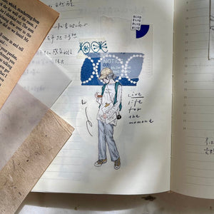 Pion Washi Tape Soft PET girl sticker creative journaling scrapbooking bullet journal planner sticker 