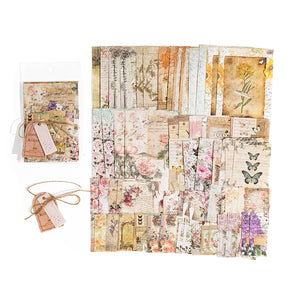 Scrapbook Paper Rose Manor 100pcs junk journal creative journal paper art