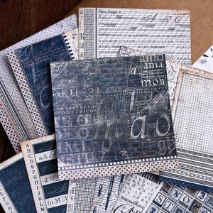 vintage scrapbooking paper Self Adhesive Fountain Pen junk journal travellers notebook stickers