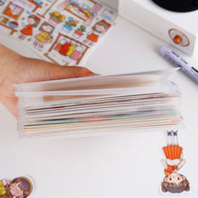 Load image into Gallery viewer, sticker and photo album a6 journal material organiser organizer