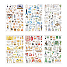 Load image into Gallery viewer, To Make Each Day Count Sticker Pack 6 Sheets bullet journal planner sticker scrapbook junk journal hobo weeks