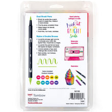 Load image into Gallery viewer, Tombow ABT Dual Brush 10 Colour Set Bright bullet journal highlighter