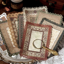 Load image into Gallery viewer, Vintage Scrapbook Paper | Lace Border Pack 60pcs
