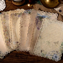 Load image into Gallery viewer, Vintage Scrapbook Paper | Lace Border Pack 60pcs