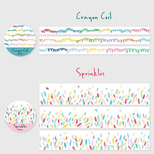 Load image into Gallery viewer, Zzoton Washi Tape Mixed Strokes Colorful coils bullet journal junk journal planner sticker