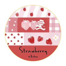 Load image into Gallery viewer, Strawberry Washi Tape Zzoton bullet journal junk journal planner sticker