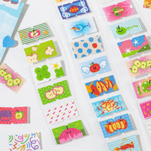 Load image into Gallery viewer, Apple Wonderland Sticker Roll planner sticker bullet journal stickers junk journal scrapbook kiss cut sticker washi tape