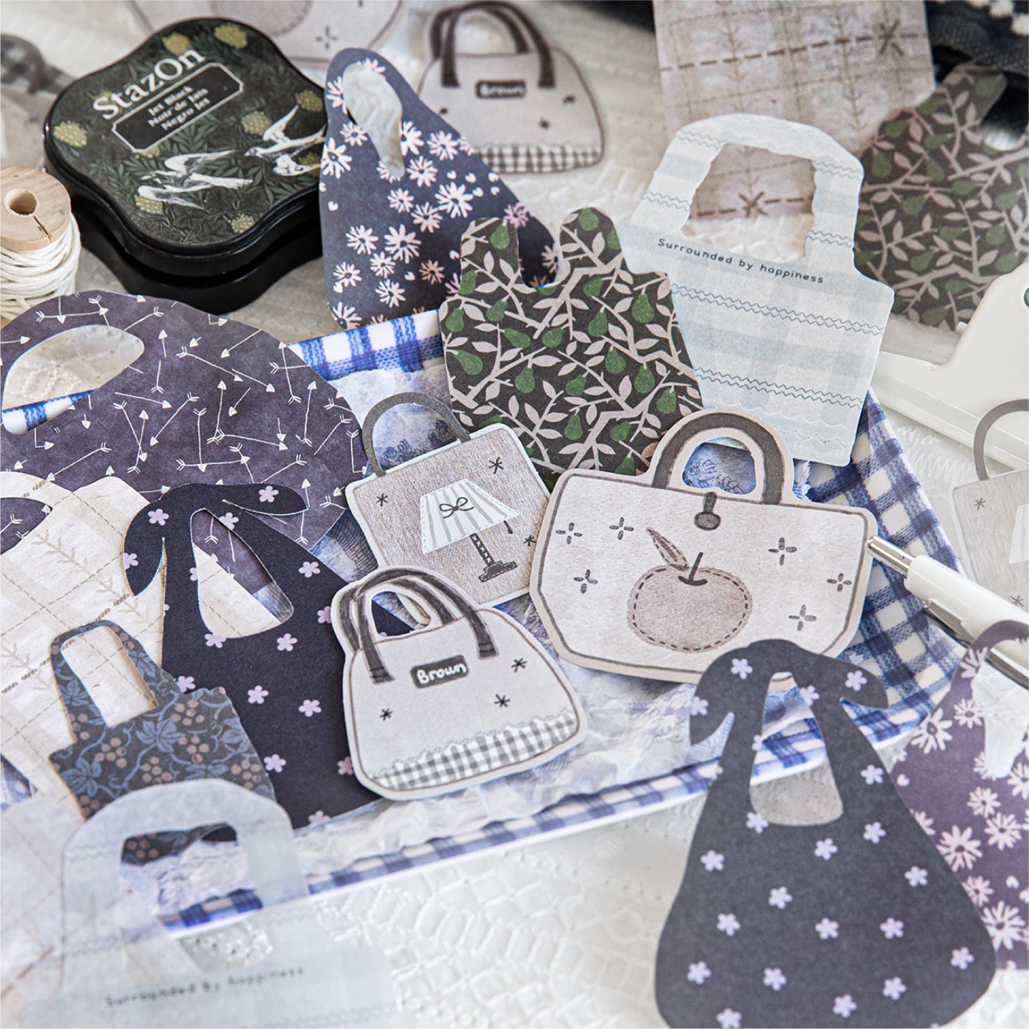 Carryme Sticker Carry Me Stickers | 20pcs Washi & Paper Combo Set - NZ & AU Delivery ...
