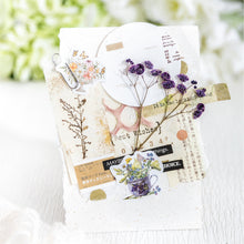 Load image into Gallery viewer, flower sticker 46pcs bullet journal scrapbook stickers creative journaling