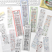 Load image into Gallery viewer, Mood Emoji PET Sticker 12 Sheets | Sparkle Finish