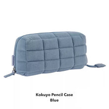 Load image into Gallery viewer, Kokuyo pencil case Nemu soft pillow pencil case cosmetic bag stationery bag blue