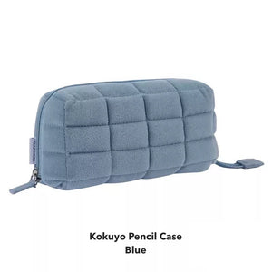 Kokuyo pencil case Nemu soft pillow pencil case cosmetic bag stationery bag blue