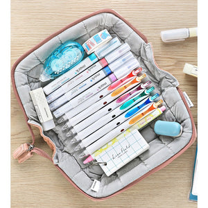 Kokuyo pencil case Nemu soft pillow pencil case cosmetic bag stationery bag