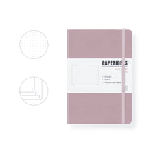 Load image into Gallery viewer, PAPERIDEAS Bullet Journal A5 Dotted Notebook Numbered Pages light mauve purple pinky