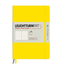 Load image into Gallery viewer, Leuchtturm1917 Softcover A5 Medium Dotted notebook lemon yellow junk journal scrapbook bullet journal planner 
