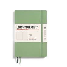 Load image into Gallery viewer, Leuchtturm1917 Softcover A5 Medium Dotted notebook Sage Green junk journal scrapbook bullet journal planner