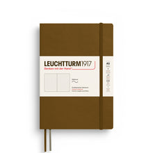 Load image into Gallery viewer, Leuchtturm1917 Softcover A5 Medium Dotted notebook Spicy Brown Coffee junk journal scrapbook bullet journal planner