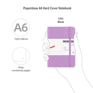 Paperideas A6 Hard Cover Notebook Pocket Size