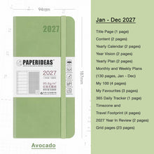 Load image into Gallery viewer, 2027 Paperideas Weeks | Weekly Planner
