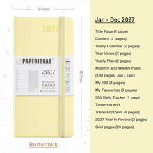 Load image into Gallery viewer, 2027 Paperideas Weeks | Weekly Planner