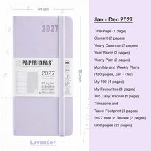 Load image into Gallery viewer, 2027 Paperideas Weeks | Weekly Planner